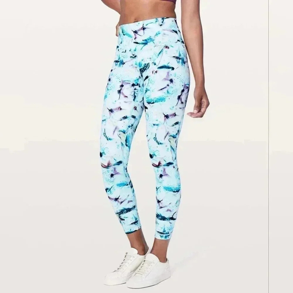 Lululemon Wunder Under Hi-Rise 7/8 Tight *Full-On Luxtreme 25"Exposure Multi
